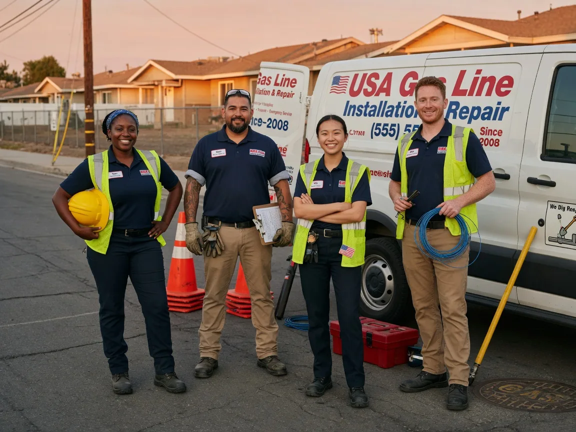 Gas Line Installation company in Smithfield, VA